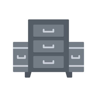 Filing Cabinet Creative Icons Desig