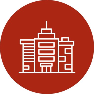 Office Building Creative Icons Desig