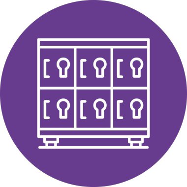  Office Locker Creative Icons Desig