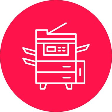 Photocopier Creative Icons Desig