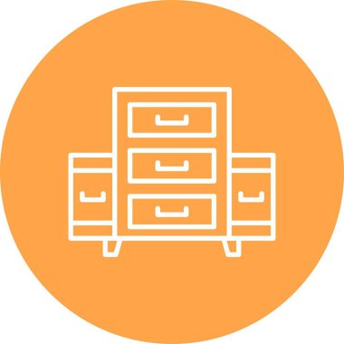 Filing Cabinet Creative Icons Desig