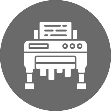 Paper Shredder Creative Icons Desig