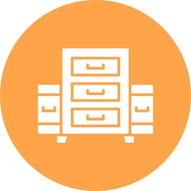 Filing Cabinet Creative Icons Desig