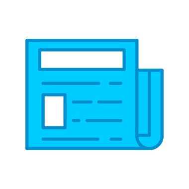 Newspaper Creative Icons Desig