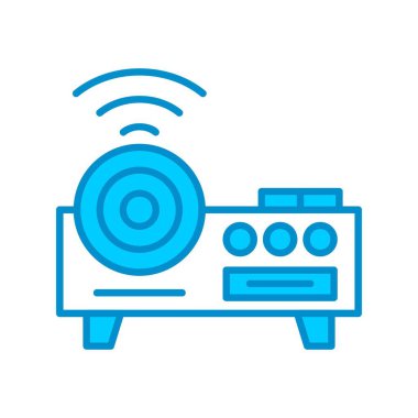 Projektör Yaratıcı Simgeler Tasarımı