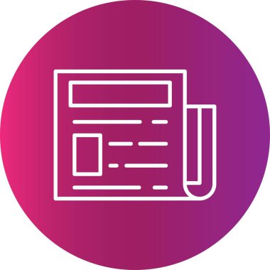 Newspaper Creative Icons Desig