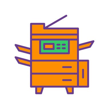 Photocopier Creative Icons Desig