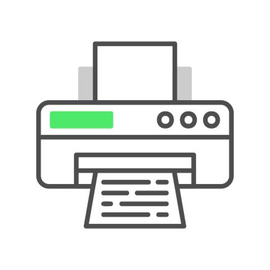 Yazıcı Yaratıcı Simgeler Tasarımı