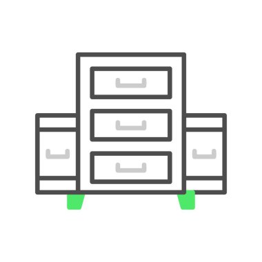 Filing Cabinet Creative Icons Desig