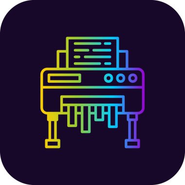 Paper Shredder Creative Icons Desig