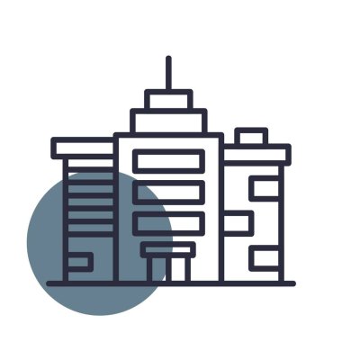 Office Building Creative Icons Desig