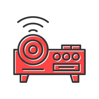 Projektör Yaratıcı Simgeler Tasarımı