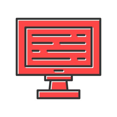 Monitor Creative Icons Desig