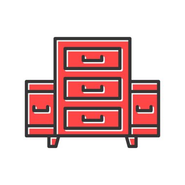 Filing Cabinet Creative Icons Desig