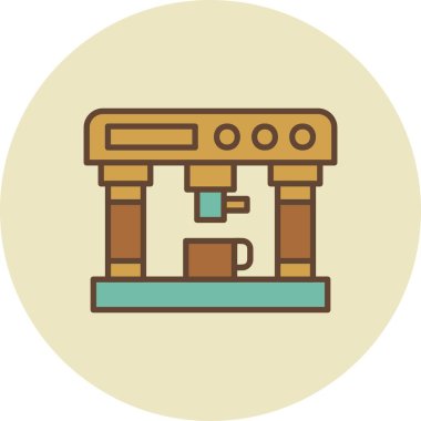 Coffee Maker Creative Icons Desig