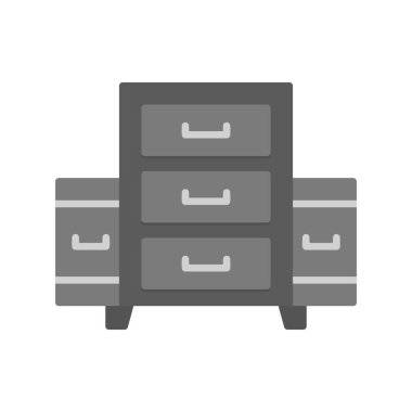 Filing Cabinet Creative Icons Desig