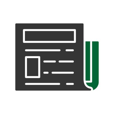 Newspaper Creative Icons Desig