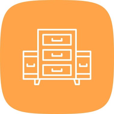 Filing Cabinet Creative Icons Desig