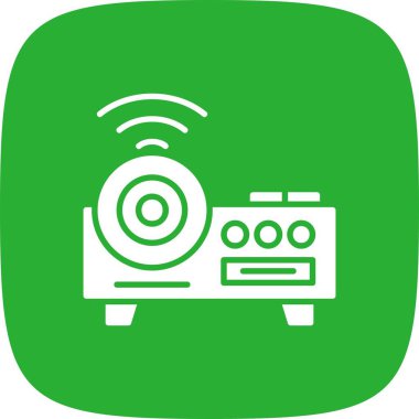 Projektör Yaratıcı Simgeler Tasarımı