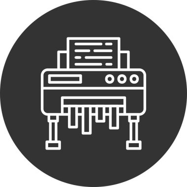 Paper Shredder Creative Icons Desig