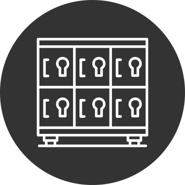  Office Locker Creative Icons Desig