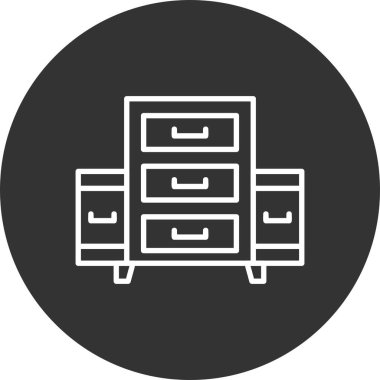 Filing Cabinet Creative Icons Desig