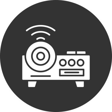 Projektör Yaratıcı Simgeler Tasarımı