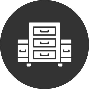 Filing Cabinet Creative Icons Desig