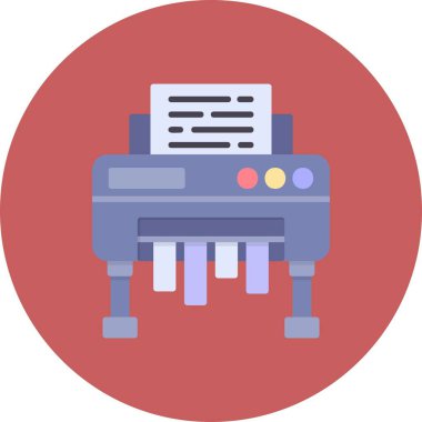 Paper Shredder Creative Icons Desig