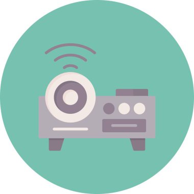 Projektör Yaratıcı Simgeler Tasarımı