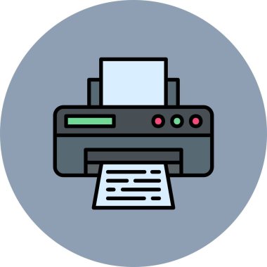 Yazıcı Yaratıcı Simgeler Tasarımı