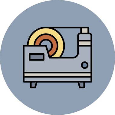 Tape Dispenser Creative Icons Desig