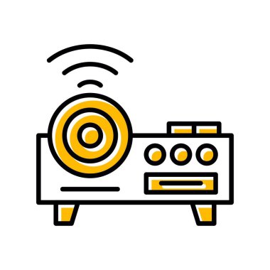 Projektör Yaratıcı Simgeler Tasarımı