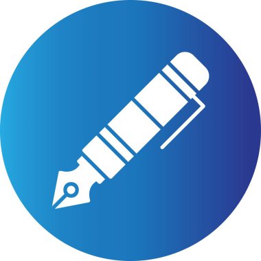 Fountain Pen Creative Icons Desig