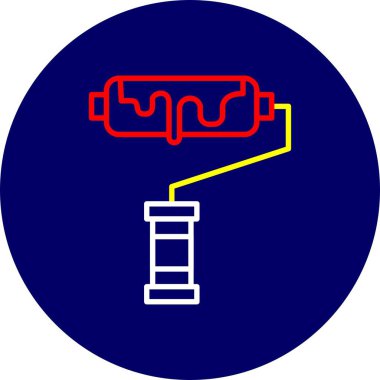 Paint Roller Creative Icons Desig