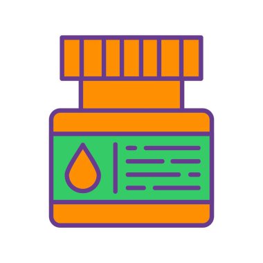 Ink Bottle Creative Icons Desig
