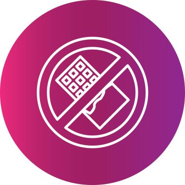 No Chocolate Creative Icons Desig