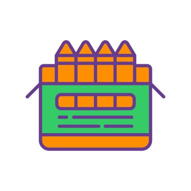 Crayons Creative Icons Desig