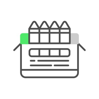 Crayons Creative Icons Desig