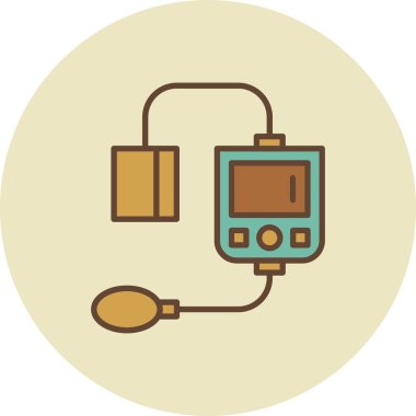 Sphygmomanometer Creative Icons Desig