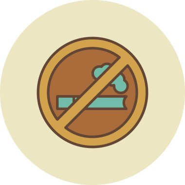 No Smoking Creative Icons Desig
