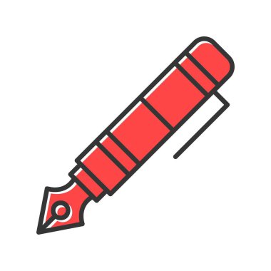 Fountain Pen Creative Icons Desig