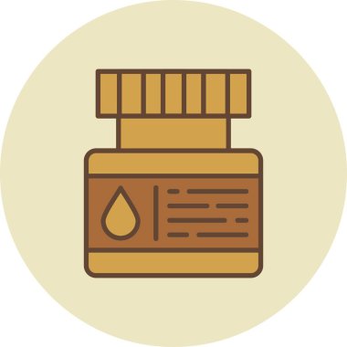 Ink Bottle Creative Icons Desig