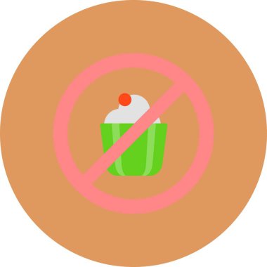No Sweets Creative Icons Desig