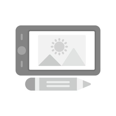 Graphic Tablet Creative Icons Desig
