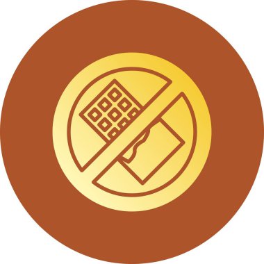 No Chocolate Creative Icons Desig