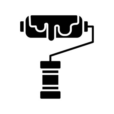 Paint Roller Creative Icons Desig