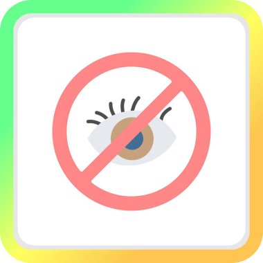 Blindness Creative Icons Desig