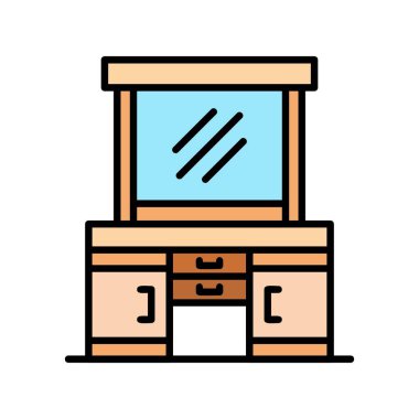 Dressing Table Creative Icons Desig