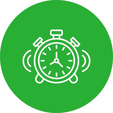 Alarm Clock Creative Icons Desig